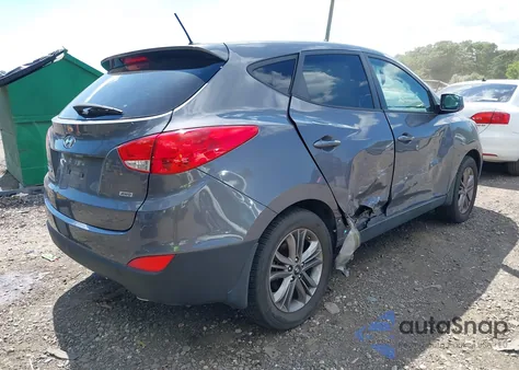 2015 Hyundai Tucson Gls из США, поврежденный, VIN KM8JTCAF0FU971030